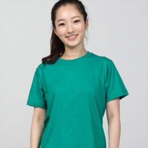 면30수 라운드 티셔츠 (초록)